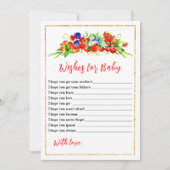 Babydusche mit gemischten Beeren Einladung (Vorderseite)