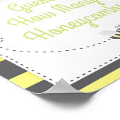 Babydusche mit Hummeln schätzt wie viele Spielzeic Poster (Ecke)