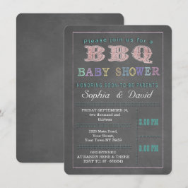 Babydusche mit Kopfbrett, individuelle Einladung