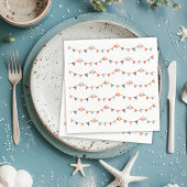 Babydusche mit Nautical Flags Serviette