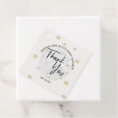 Babydusche mit neutralen Gefälligkeitsmarken für M Geschenkanhänger (Beispiel)