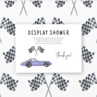 Babydusche mit Racing - Dusche mit Display