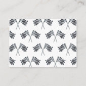 Babydusche mit Racing - Dusche mit Display Begleitkarte (Rückseite)