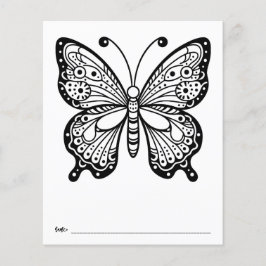 Babydusche mit Schmetterlingspuppe Kinder-Aktivitä Flyer