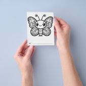 Babydusche mit Schmetterlingspuppe Kinder-Aktivitä Flyer (Gruppe)