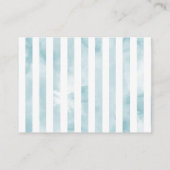 Babydusche mit süßem Blue Ice Begleitkarte (Rückseite)