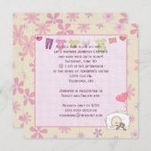 Babydusche mit Tageslicht Einladung (Vorne/Hinten)