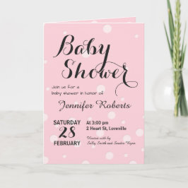Babydusche mit Windeln - Einladung