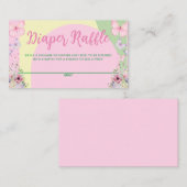 Babydusche mit Windeln - Flachbildschirm Mitteilungskarte (Vorne/Hinten)