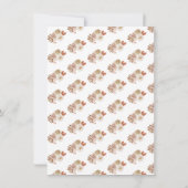 Babydusche mit zwei Bears, Schild Einladung (Rückseite)