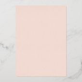 Babydusche "Moon and Stars" Folieneinladung (Rückseite)