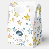 Babydusche "Moon and Stars" Geschenkschachtel (Geöffnet)