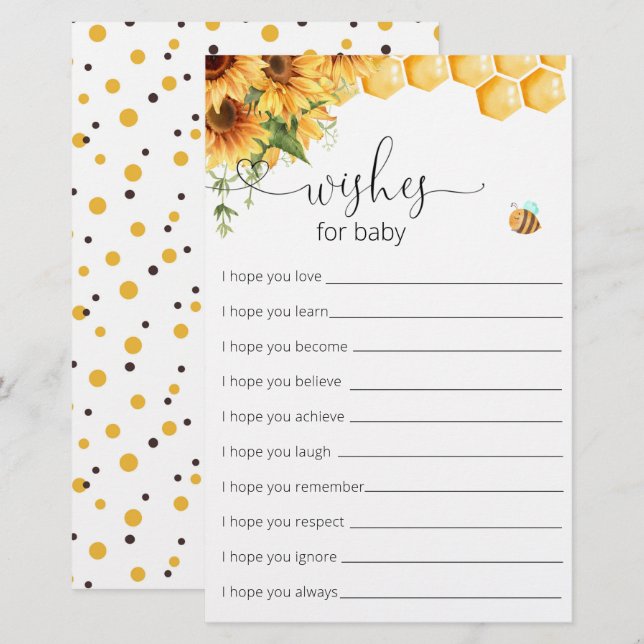 Babydusche nach Belieben (Vorne/Hinten)