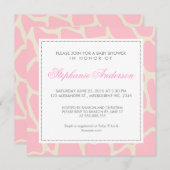 Babydusche nach Maß Einladung (Vorne/Hinten)