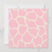 Babydusche nach Maß Einladung (Rückseite)