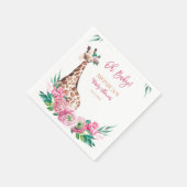 Babydusche Napkins Serviette (Ecke)