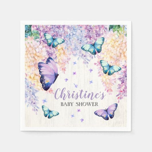 Babydusche Napkins Serviette (Vorderseite)