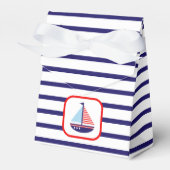 Babydusche Nautical Sailboat Vielen Dank Geschenkschachtel (Vorderseite)