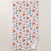 Babydusche neue Babygeschenke Hütte Bonbons Strandtuch (Vorderseite)