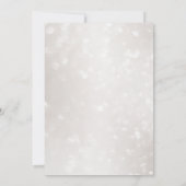 Babydusche Niedlich Schlafen Baby Giraffe Tier Einladung (Rückseite)