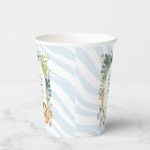 Babydusche niedliche Dschungelsafari Pappbecher (Rechts)