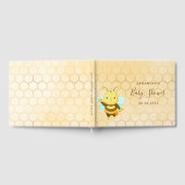 Babydusche niedliche Hummelwabenrübe Gästebuch (Voll)