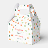 Babydusche Niedliche Punkte Muster Geschenkschachtel (Vorderseite)