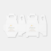 Babydusche niedlicher Schafe im Blumengarten Geschenkschachtel (Ungefaltet)