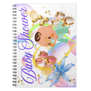 Babydusche Notizblock
