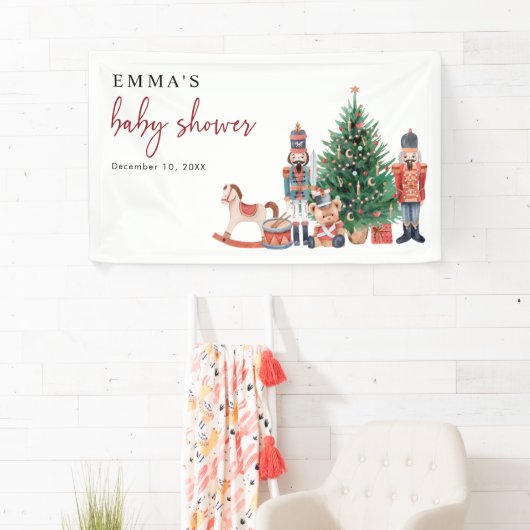 Babydusche Nutcracker Banner (Insitu)