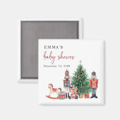 Babydusche Nutcracker Magnet (Vorderseite/Rückseite)