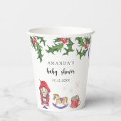 Babydusche Nutcracker Pappbecher (Rückseite)