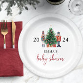 Babydusche Nutcracker Pappteller