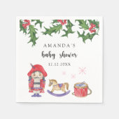 Babydusche Nutcracker Serviette (Vorderseite)