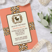 Babydusche oder Party Einladungen zum Geschlechtsv