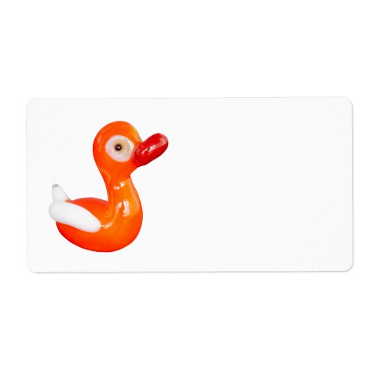 Babydusche Orangenente (Vorne)