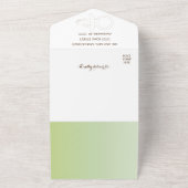 Babydusche, Paci Bunny All In One Einladung (Außenbereich)