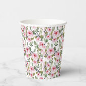 Babydusche Papier Cup mit niedlichem Design. Pappbecher (Rechts)