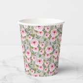 Babydusche Papier Cup mit niedlichem Design. Pappbecher (Vorderseite)