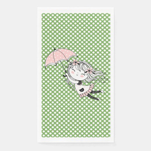 Babydusche Papierhandtücher Serviette (Vorderseite)