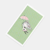 Babydusche Papierhandtücher Serviette (Ecke)