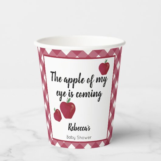 Babydusche Pappbecher (Vorderseite)