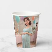 Babydusche Pappbecher (Rückseite)