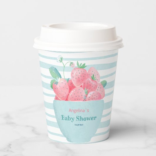 Babydusche Pappbecher (Rückseite)