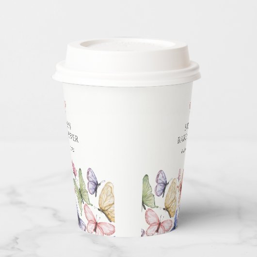 Babydusche Pappbecher (Links)