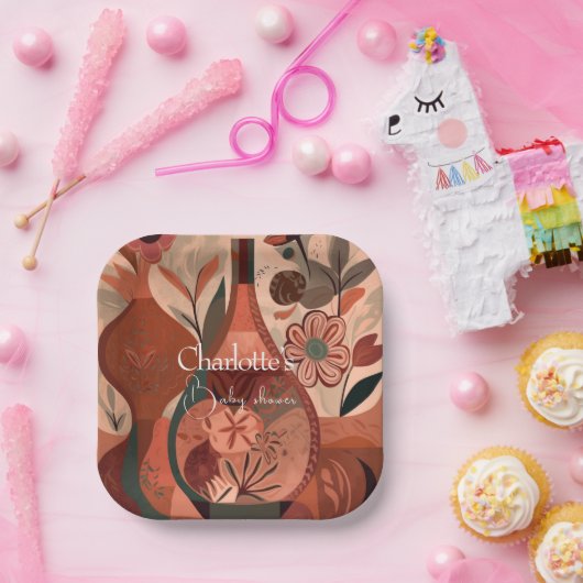 Babydusche Pappteller (Party)