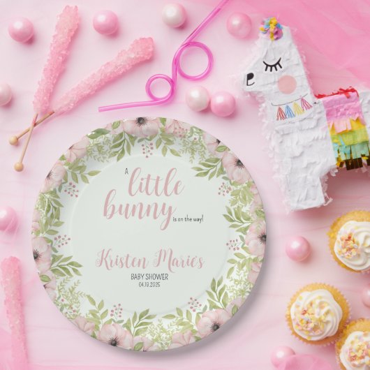 Babydusche Pappteller (Party)