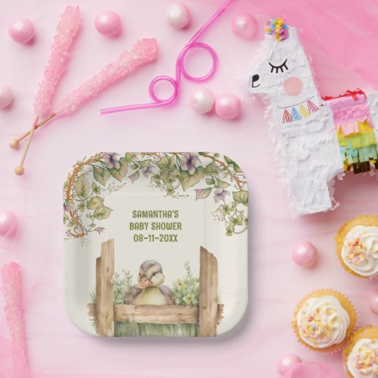 Babydusche Pappteller (Party)