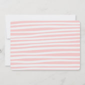 Babydusche, Party Einladung (Rückseite)