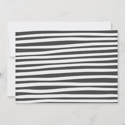 Babydusche, Party Einladung (Rückseite)